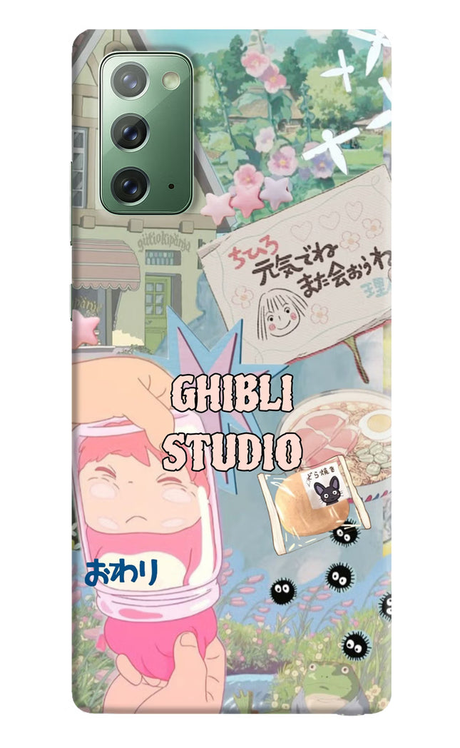 Studio Ghibli Samsung Note 20 Hard Case Back Cover by Casekaro