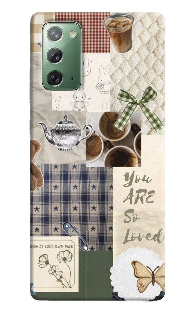 Cookie Samsung Note 20 Hard Case Back Cover by Casekaro