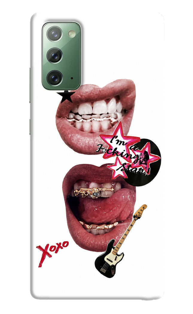 Rockstar Samsung Note 20 Hard Case Back Cover by Casekaro