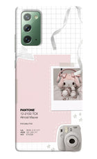 Pantone Asthetic Samsung Note 20 Hard Case Back Cover by Casekaro