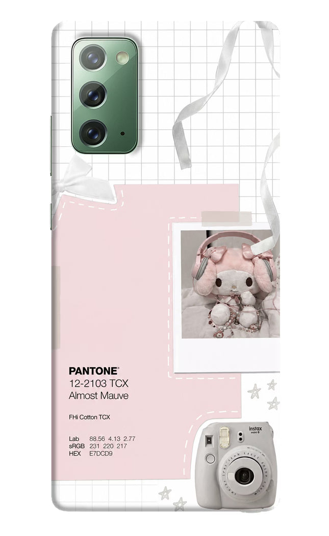 Pantone Asthetic Samsung Note 20 Hard Case Back Cover by Casekaro