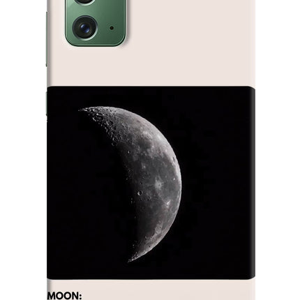 Moon Phase Samsung Note 20 Hard Case Back Cover by Casekaro