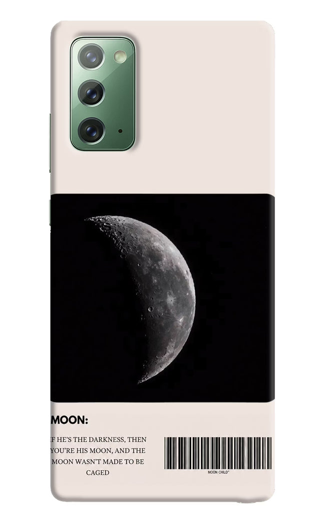 Moon Phase Samsung Note 20 Hard Case Back Cover by Casekaro