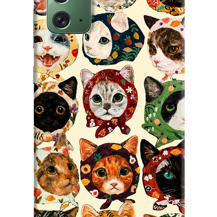 Cool Cat Samsung Note 20 Hard Case Back Cover by Casekaro