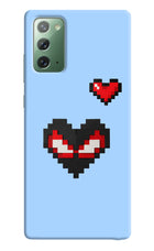 Peter Heart Samsung Note 20 Hard Case Back Cover by Casekaro