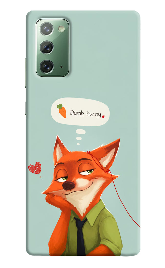 Nick Charm Samsung Note 20 Hard Case Back Cover by Casekaro