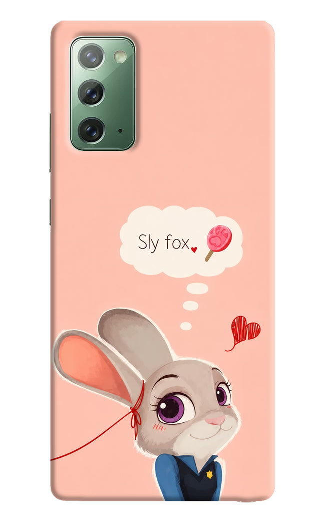 Judy Charm Samsung Note 20 Hard Case Back Cover by Casekaro