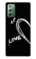 Love Line Samsung Note 20 Hard Case Back Cover by Casekaro