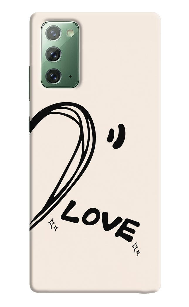 Soul Line Samsung Note 20 Hard Case Back Cover by Casekaro