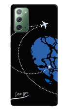 Love Orbit Samsung Note 20 Hard Case Back Cover by Casekaro