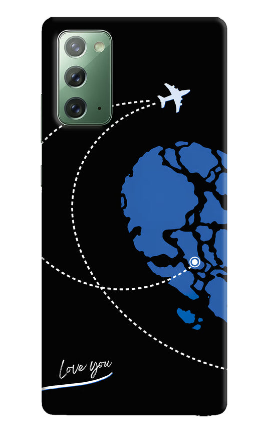 Love Orbit Samsung Note 20 Hard Case Back Cover by Casekaro