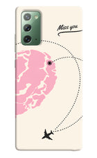 Miss Orbit Samsung Note 20 Hard Case Back Cover by Casekaro