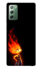 Ember Flame Samsung Note 20 Hard Case Back Cover by Casekaro