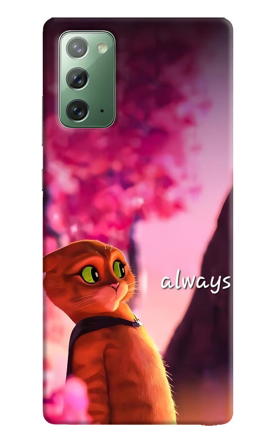Always Cat Samsung Note 20 Hard Case Back Cover by Casekaro