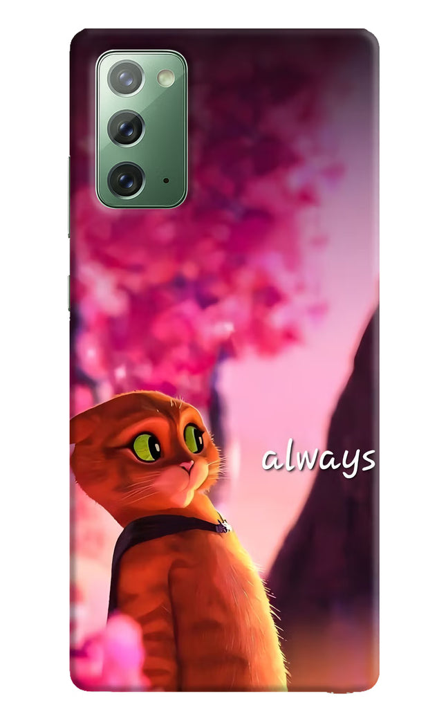 Always Cat Samsung Note 20 Hard Case Back Cover by Casekaro