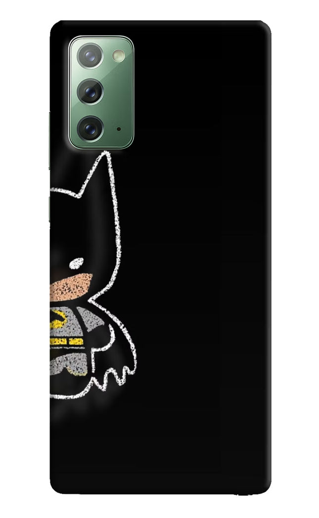 Bat Kitty Samsung Note 20 Hard Case Back Cover by Casekaro