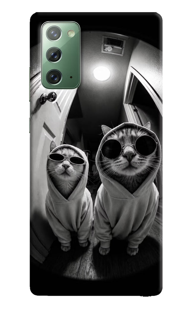 Hood Cats Samsung Note 20 Hard Case Back Cover by Casekaro