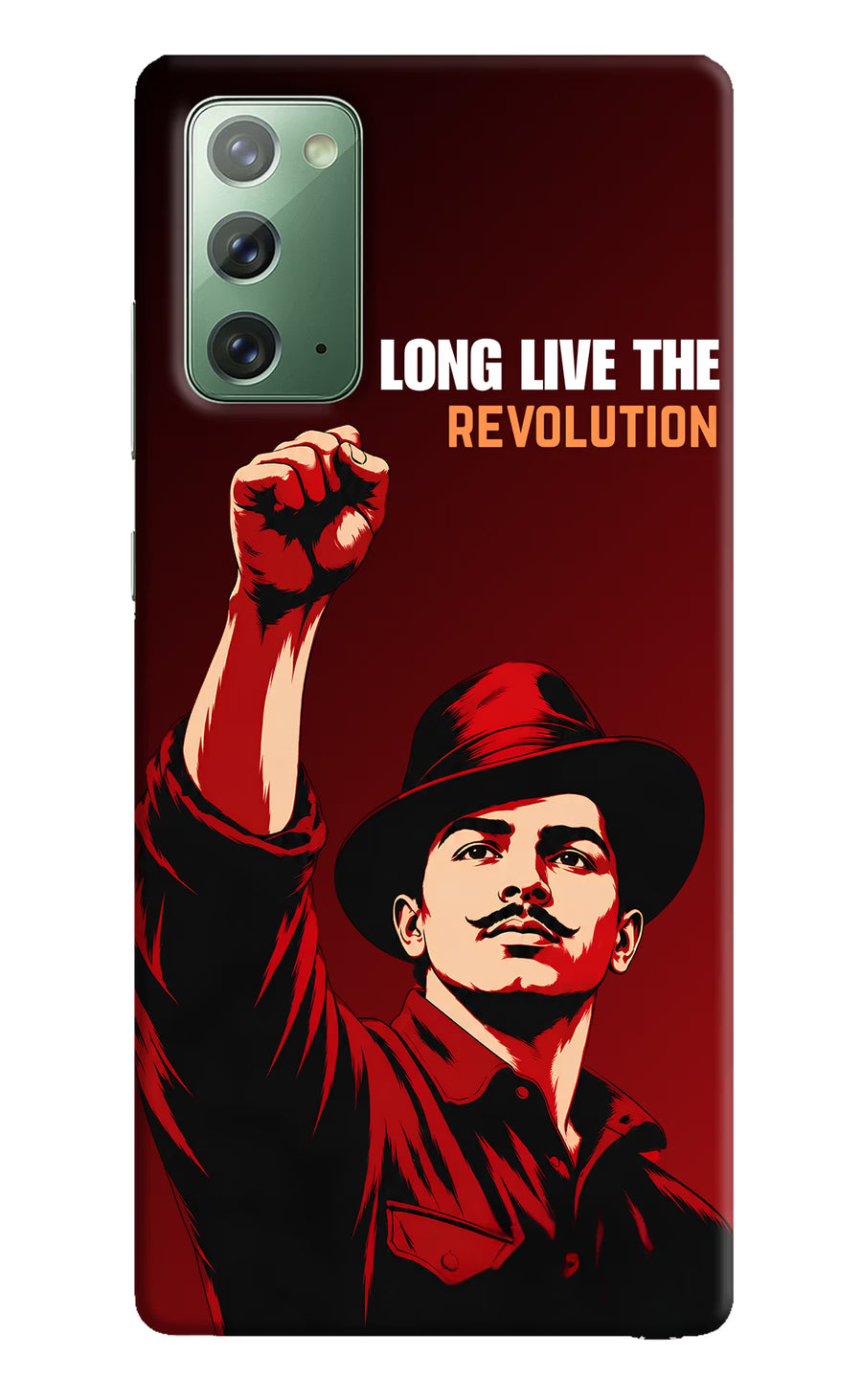 Bhagat Singh Revolution Samsung Note 20 Back Cover, Hard case