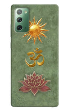 Om & Lotus Samsung Note 20 Back Cover