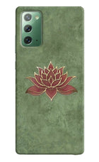 Lotus Grace Samsung Note 20 Back Cover