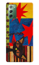 Pop Cat Samsung Note 20 Back Cover