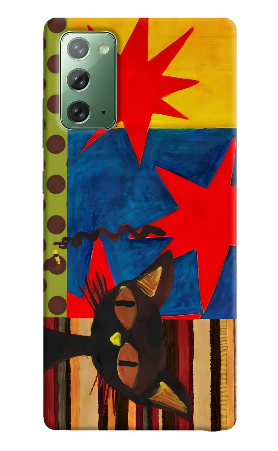 Pop Cat Samsung Note 20 Back Cover, Hard case