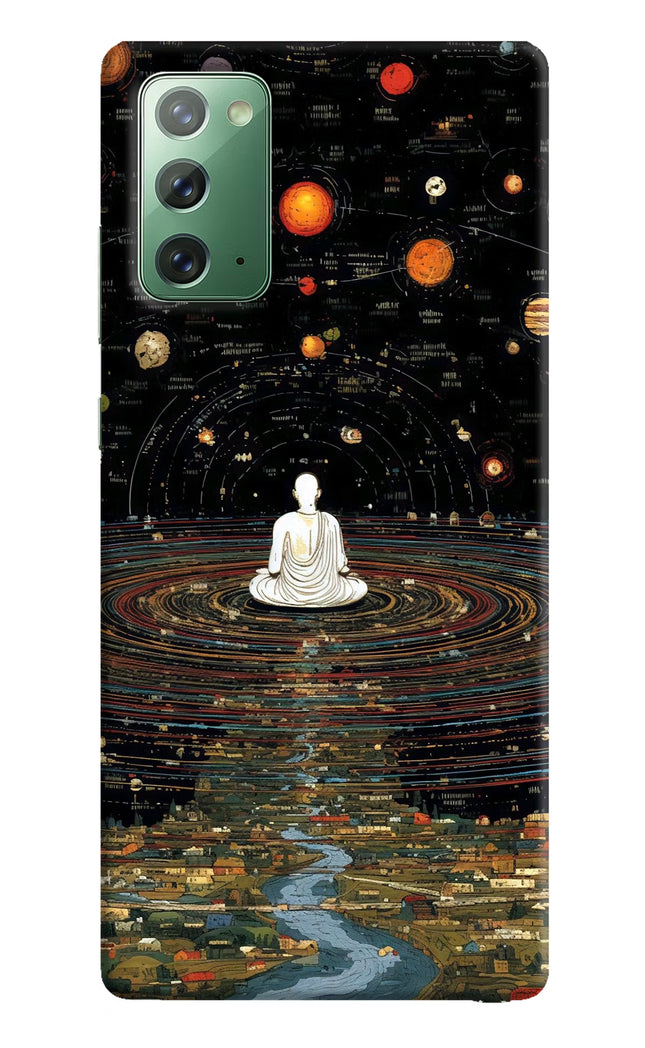 Space Monk Samsung Note 20 Hard Case Back Cover by Casekaro