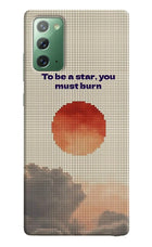 Pixel Sun Samsung Note 20 Back Cover