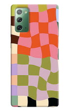 Wavy Grid Samsung Note 20 Back Cover