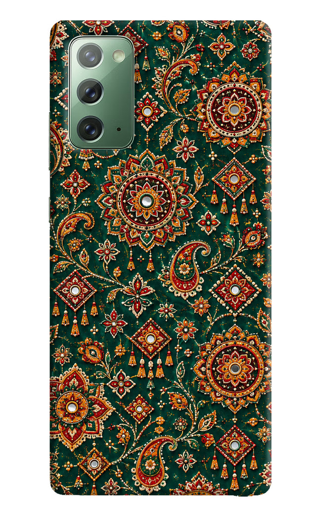 Green Pataka Samsung Note 20 Hard Case Back Cover by Casekaro