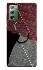 Leaf Pattern Samsung Note 20 Pop Case by Casekaro