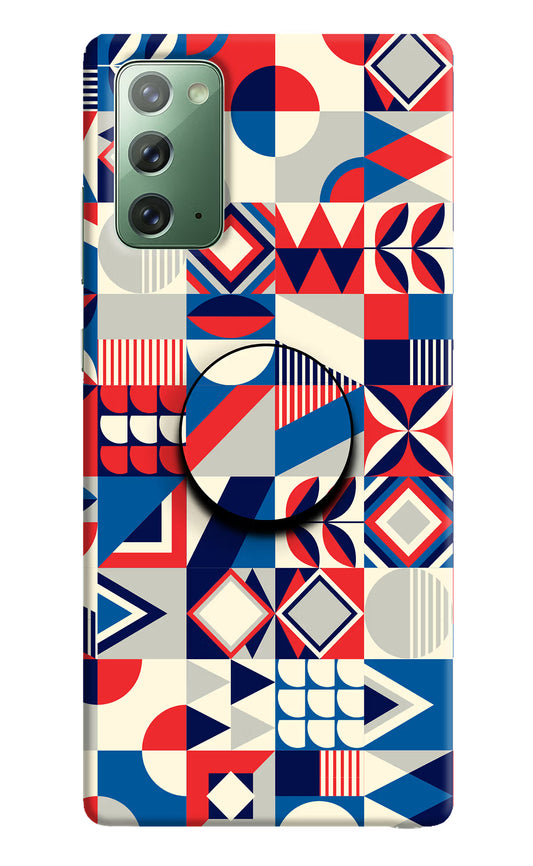 Colorful Pattern Samsung Note 20 Pop Case by Casekaro