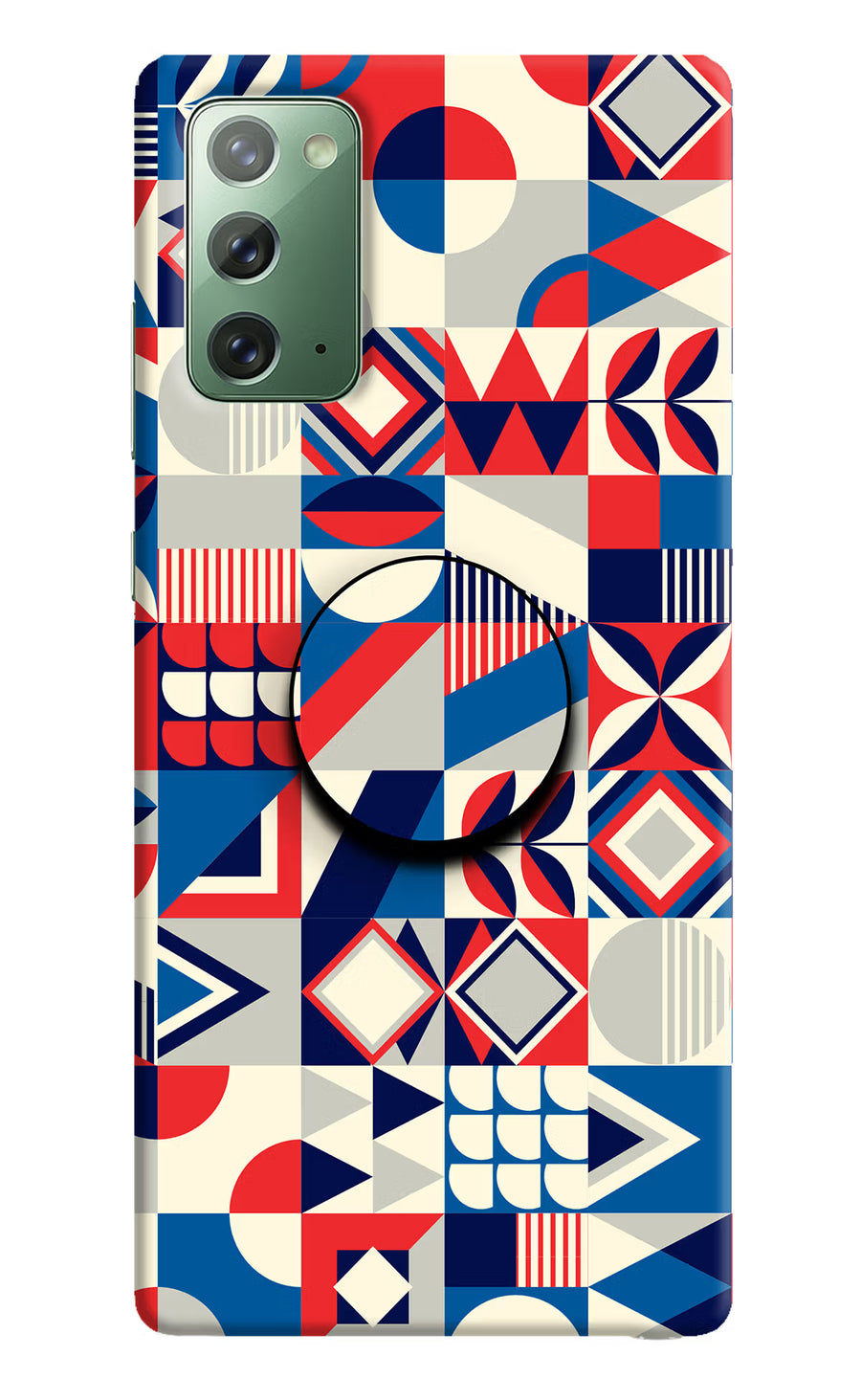 Colorful Pattern Samsung Note 20 Pop Case, Hard case