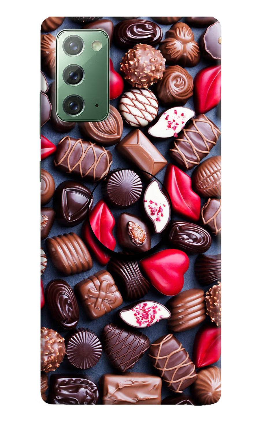 Chocolates Samsung Note 20 Pop Case, Hard case
