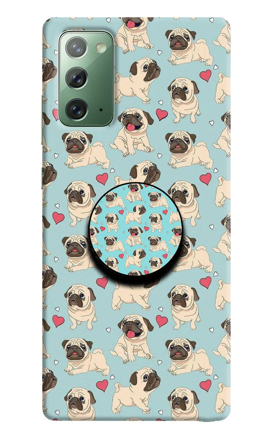 Pug Dog Samsung Note 20 Pop Case by Casekaro