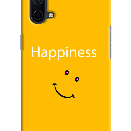 Happiness With Smiley Oneplus Nord CE 5G Hard Case Back Cover by Casekaro