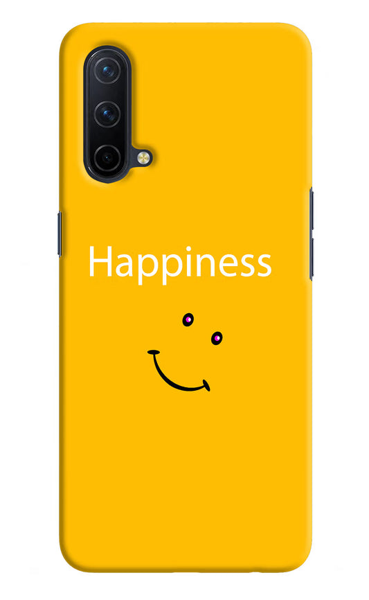 Happiness With Smiley Oneplus Nord CE 5G Hard Case Back Cover by Casekaro