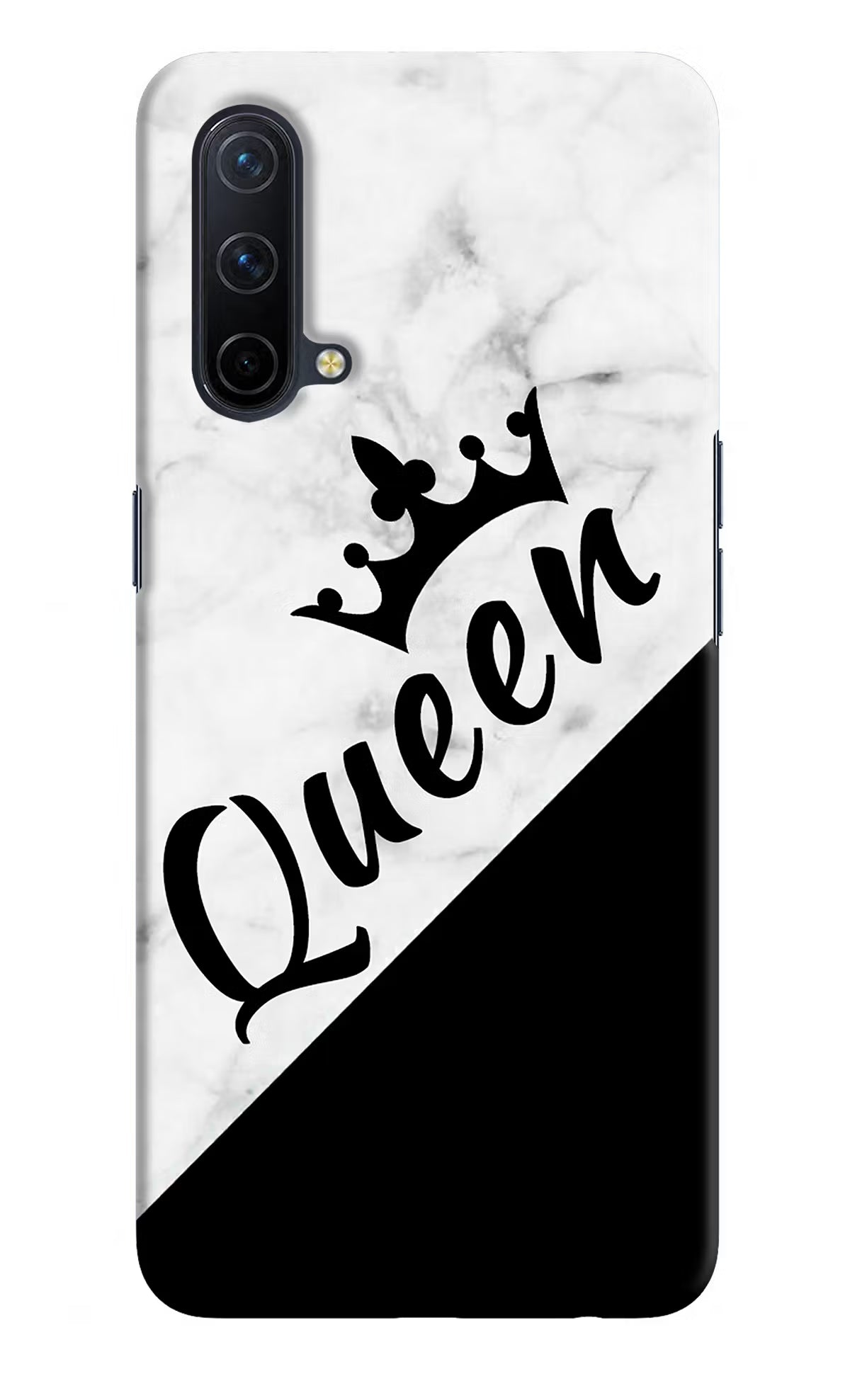 Queen Oneplus Nord CE 5G Hard Case Back Cover by Casekaro