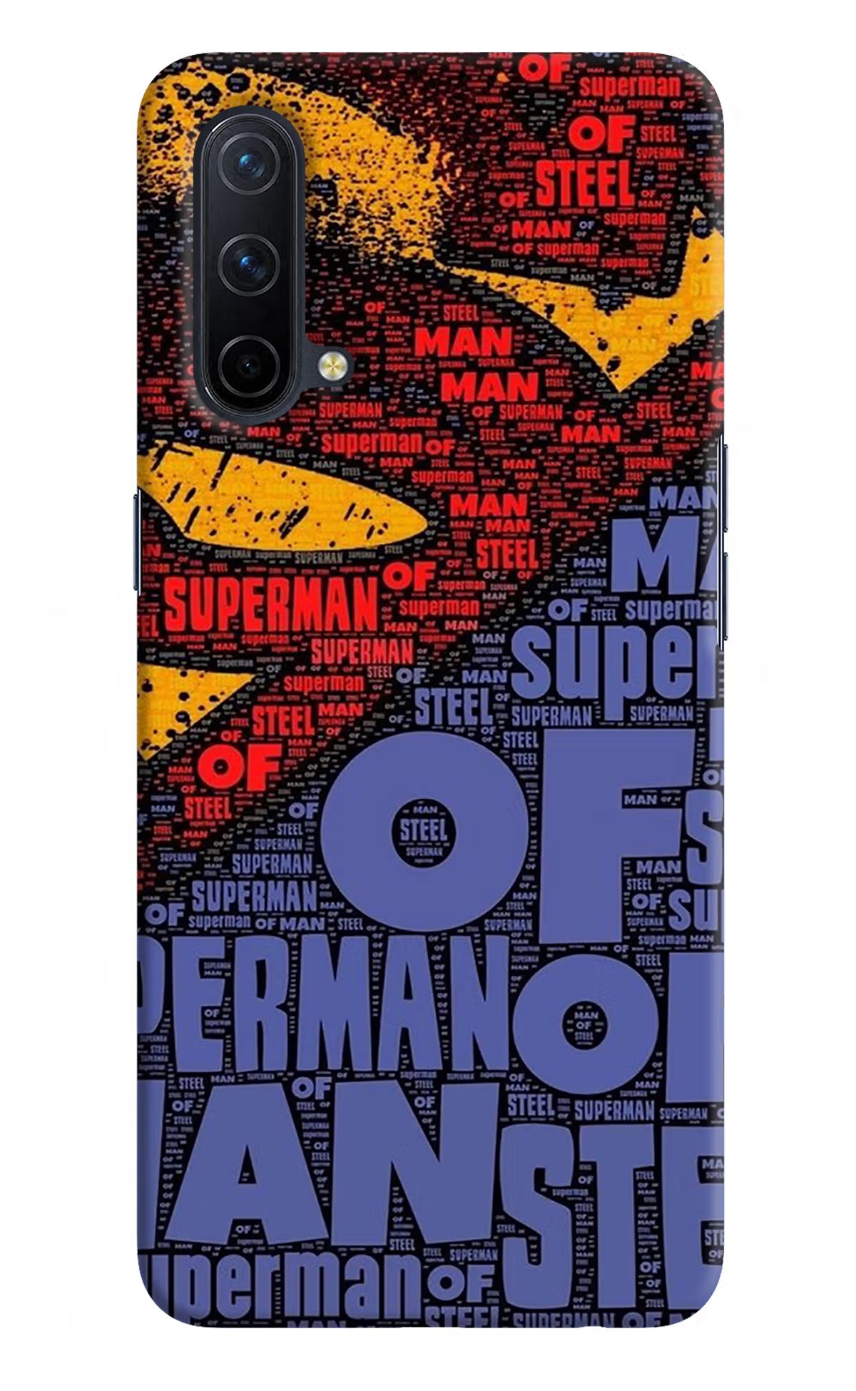 Superman Oneplus Nord CE 5G Hard Case Back Cover by Casekaro