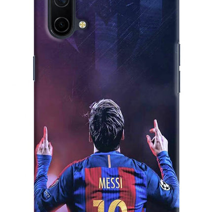 Messi Oneplus Nord CE 5G Hard Case Back Cover by Casekaro