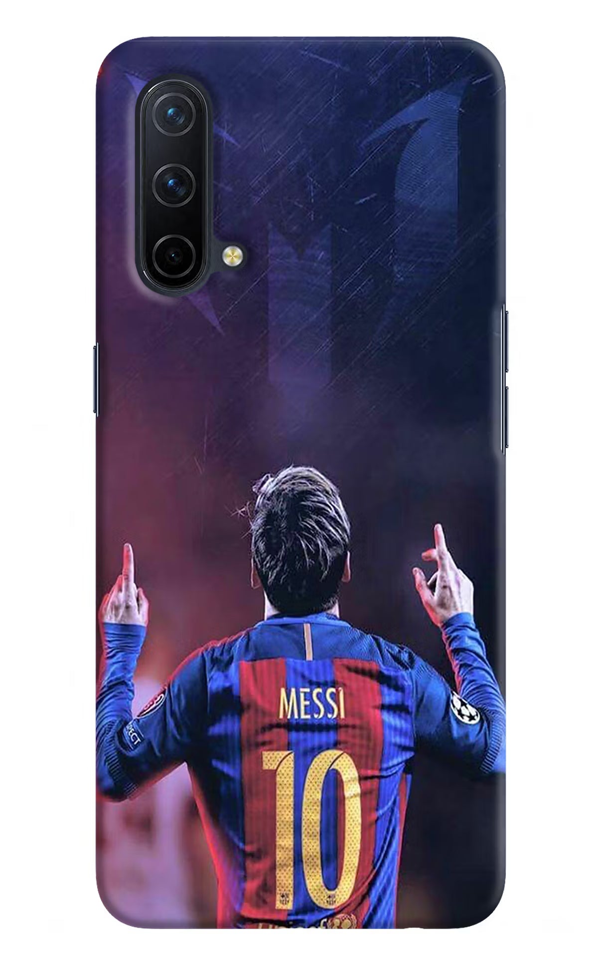 Messi Oneplus Nord CE 5G Hard Case Back Cover by Casekaro