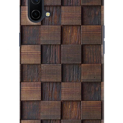 Wooden Cube Design Oneplus Nord CE 5G Hard Case Back Cover by Casekaro