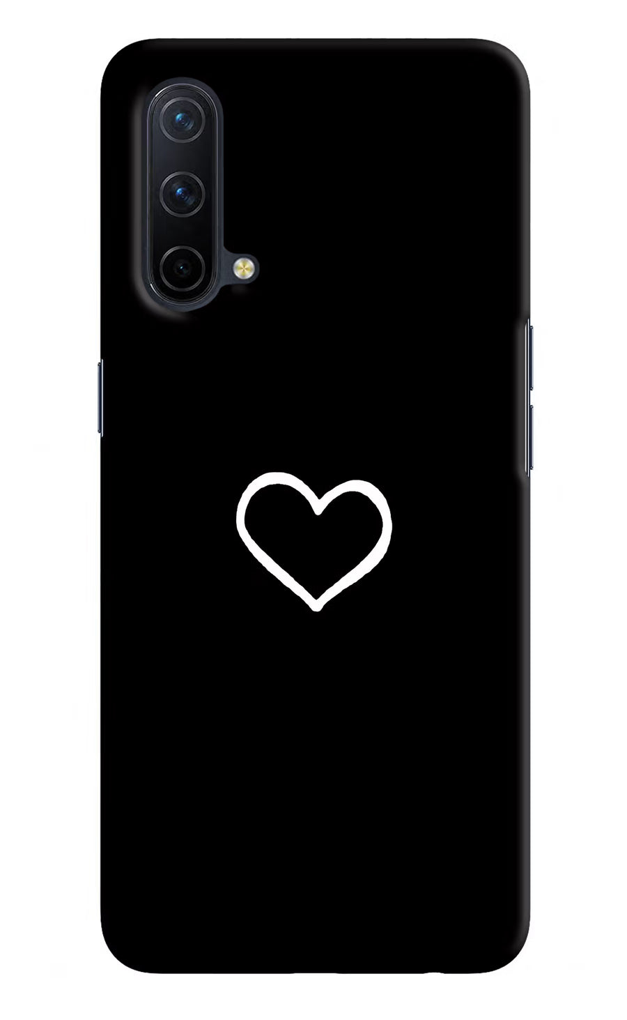Heart Oneplus Nord CE 5G Back Cover, Hard case