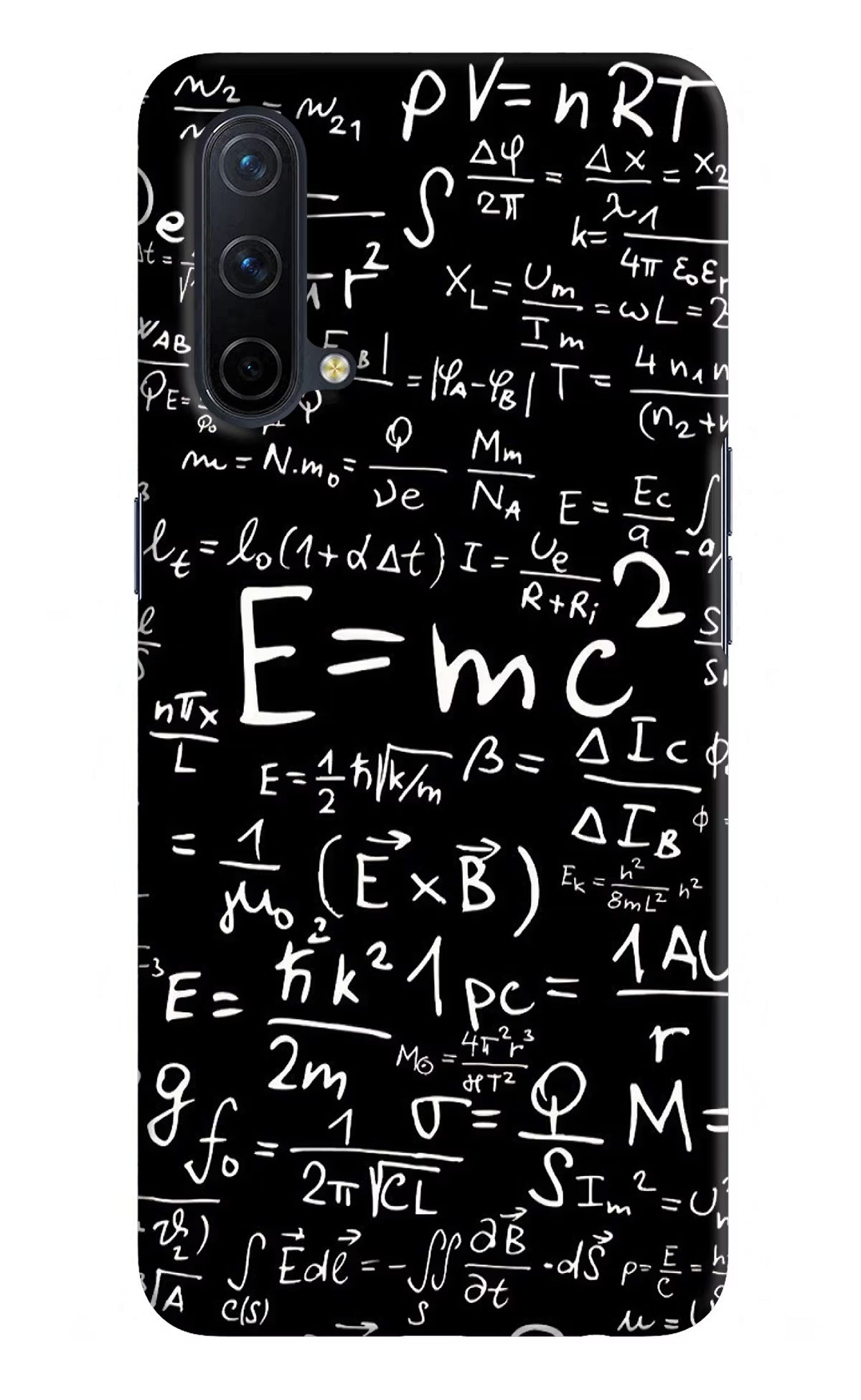 Physics Formula Oneplus Nord CE 5G Hard Case Back Cover by Casekaro