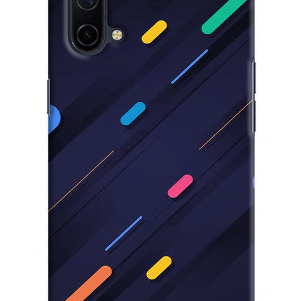Abstract Design Oneplus Nord CE 5G Hard Case Back Cover by Casekaro