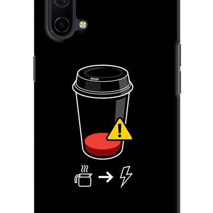 Coffee Oneplus Nord CE 5G Hard Case Back Cover by Casekaro