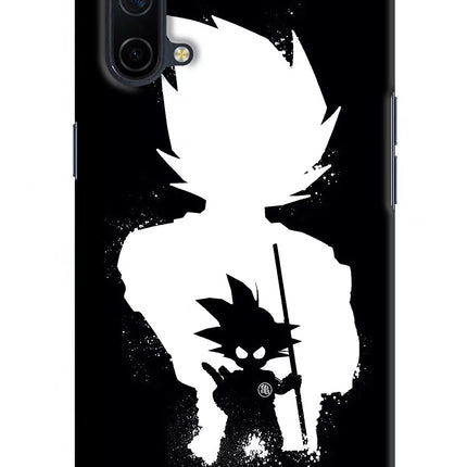 Goku Shadow Oneplus Nord CE 5G Hard Case Back Cover by Casekaro