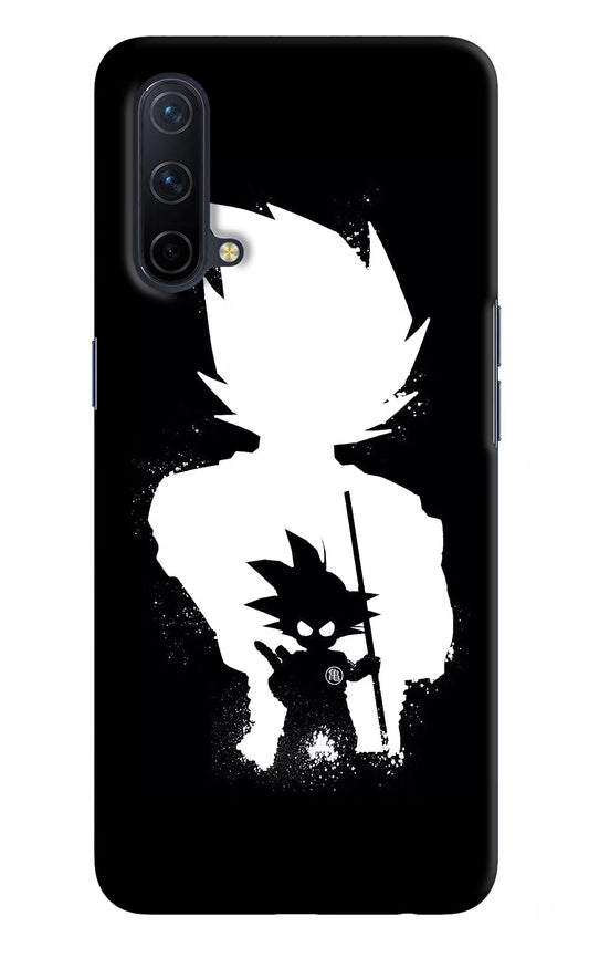 Goku Shadow Oneplus Nord CE 5G Hard Case Back Cover by Casekaro
