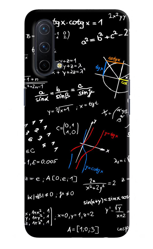 Mathematics Formula Oneplus Nord CE 5G Hard Case Back Cover by Casekaro