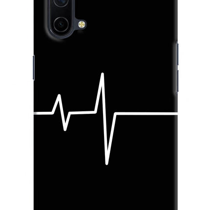 Heart Beats Oneplus Nord CE 5G Hard Case Back Cover by Casekaro